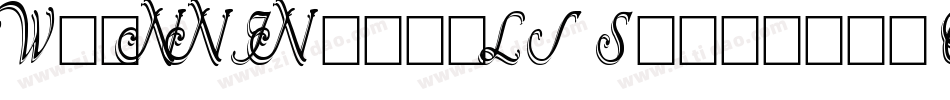 Wrenn Initials Shadowed Cond字体转换